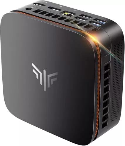 NiPoGi Pinova P1 Mini PC AMD Ryzen 4300U W-11 Pro(hasta 3,7GHz),16GB DDR4 512GB SSD Mini Ordenadores,4K@60Hz Triple Display HDMI 2.0+Type-C+DP 1.4,Wi-Fi 5/BT 4.2/LAN,Micro PC para Escuela/Negocios