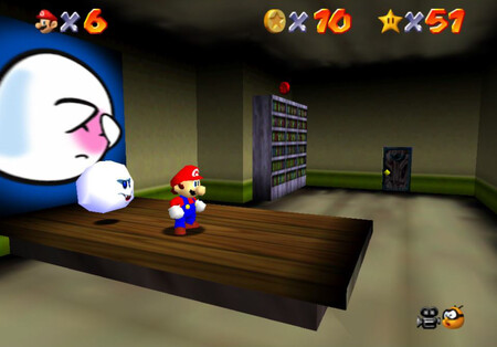 Super Mario 64: cómo conseguir la estrella Go on a Ghost Hunt de Big Boo's Haunt