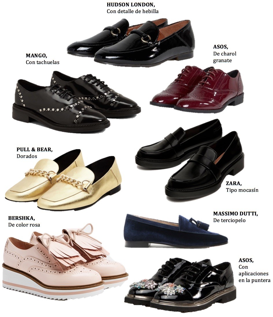 Zapatos masculinos para looks femeninos