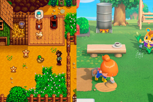 Es difícil elegir entre Animal Crossing y Stardew Valley pero, ¿quién gana la batalla de lo adorable?