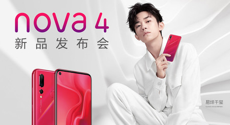 Huawei Nova 4, la pantalla perforada de Huawei llega con Kirin 970 y cámara trasera triple