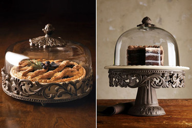 Preciosos platos para postres de estilo clásico que enamoran