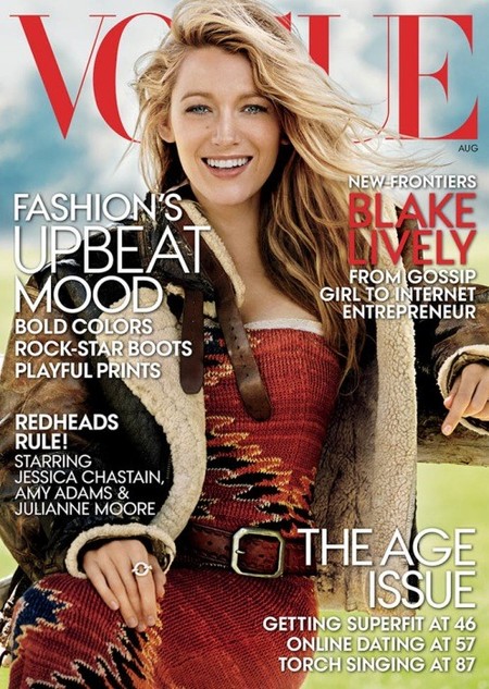 Blake Lively, de lo más campera para Vogue