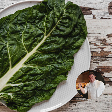 Este es el truco de Martín Berasategui para evitar las pencas de acelga amargas: el tamaño engaña 