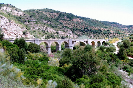 Puente En Coripe En Via Verde Sierra Norte De Sevilla Andalucia Espana