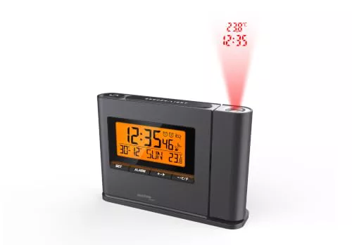 techno line WT 519 - Radio Despertador con Proyector de Hora
