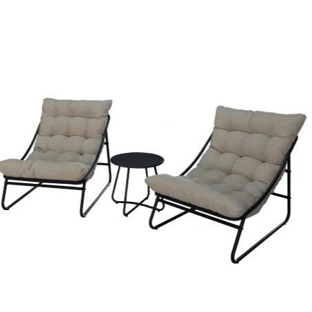 Conjunto de Jardín Tropea, con mesa + 2 sillones