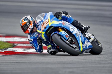 Alex Rins Suzuki Test Sepang 2017