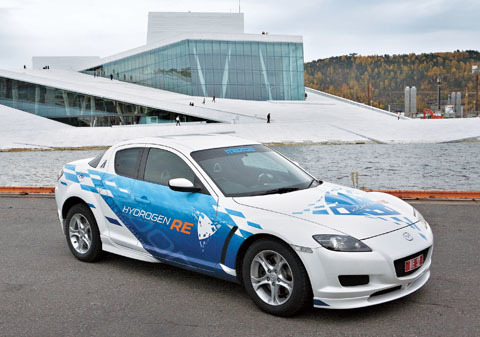 Mazda RX-8 de hidrogeno