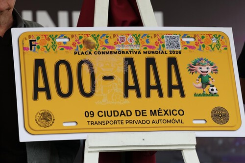 Placa conmemorativa del Mundial 2026: precio, a partir de cuándo y cómo se podrá conseguir en México