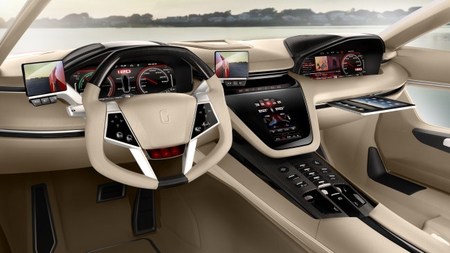 Interior del Giugiaro Brivido