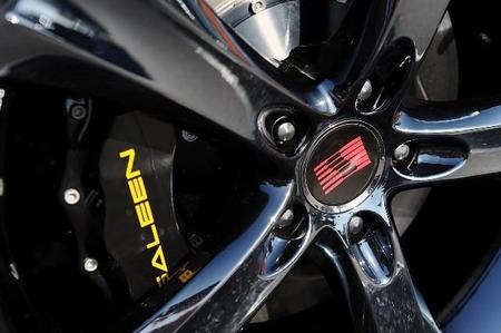 Detalle del Mustang Saleen 351 Supercargado