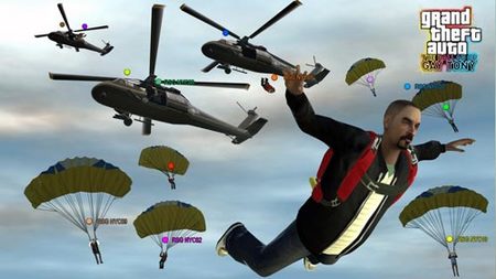 'GTA IV: The Ballad of Gay Tony', helicópteros, tanques y paracaídas