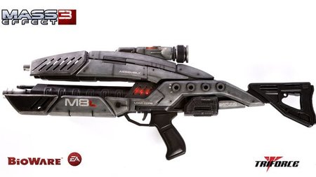El rifle de asalto de 'Mass Effect 3'. Tú también lo quieres... y puedes comprártelo