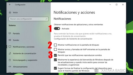 Activar O Desactivar Notificaciones