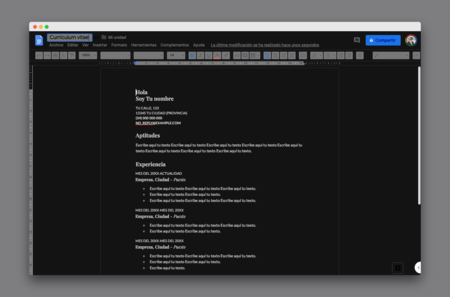 Si quieres un modo oscuro para Google Docs, esta extensión para Chrome es la solución