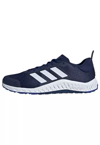 adidas Everyset Shoes, Zapatos de Gimnasio y Entrenamiento Unisex Adulto, Dark Blue Cloud White Lucid Blue, 36 EU