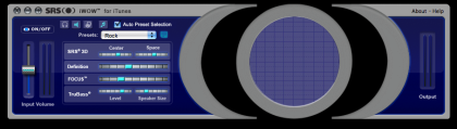SRS iWow para iPod, y software para Mac y PC
