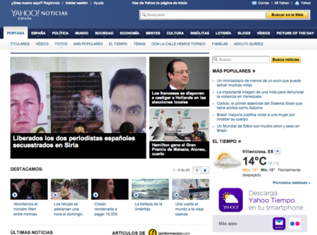 Yahoo, sobre el canon AEDE: "Yahoo Noticias no es un agregador"