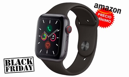 Nunca había sido tan barato: Amazon te deja el Apple Watch Series 5 GPS+Celular de 44mm en 399 euros por el Black Friday, con más de 100 euros de rebaja