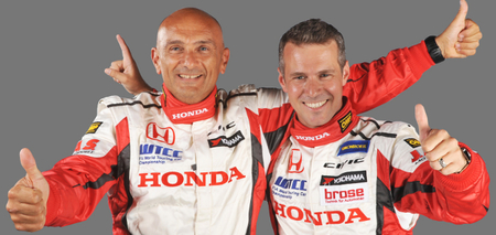 Honda anuncia el fichaje de Gabriele Tarquini y Tiago Monteiro
