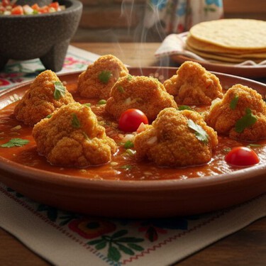 Coliflor capeada con caldillo de jitomate: el platillo casero que sabe a cocina de abuela y nunca pasa de moda