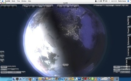 SkyORB: Planetario 3D y base de datos astronómica