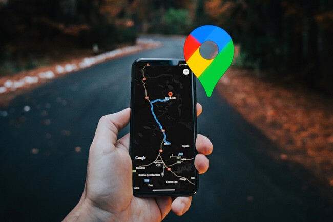 Google Maps Negro