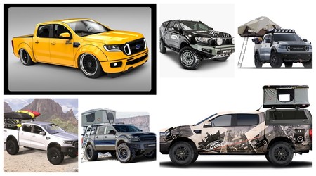 Ford Ranger mostrará su capacidad tuning en el SEMA Show con 6 modelos de impacto