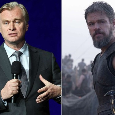 Christopher Nolan y Matt Damon