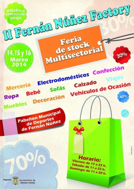 La 2ª edición del Fernán Núñez Factory este fin de semana