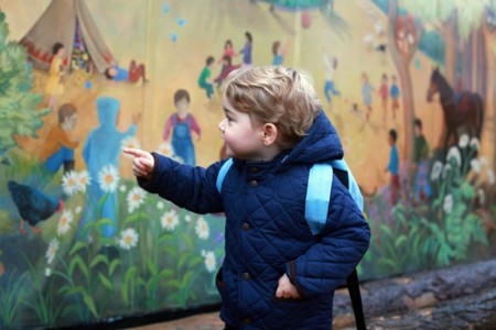 El look del príncipe George en su primer día de guardería