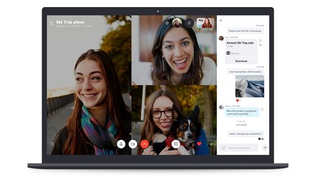 La última versión de Skype Preview mejora el acceso a las conversaciones mientras realizamos una llamada
