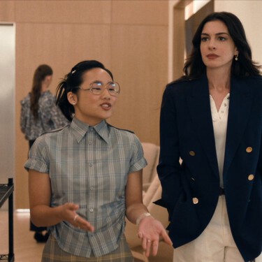 Anne Hathaway contra la extrema delgadez: la veta de 'El diablo viste de Prada' para que las modelos de la peli sean sanas y naturales 