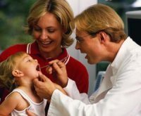 Dolor de garganta en los niños