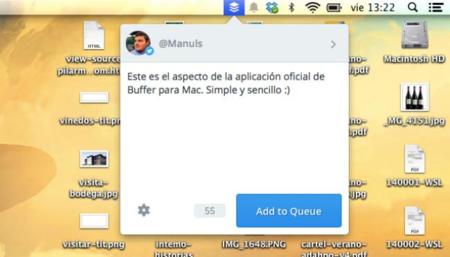 Buffer lanza aplicación oficial para Mac