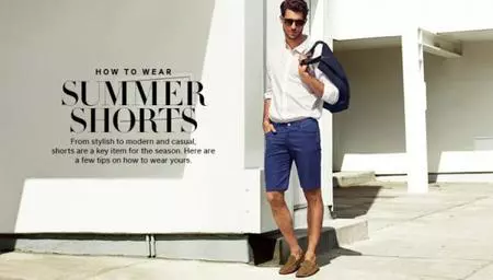 ¿Cómo llevar las bermudas en verano? H&M nos lo enseña