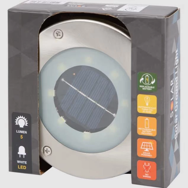 Luz de suelo Solar
