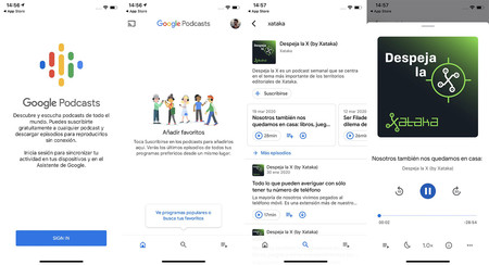 Google Podcast ya está disponible para su descarga en iOS