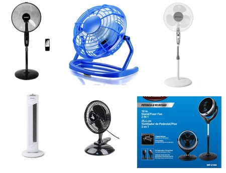 6 Ventiladores por menos de 60 euros
