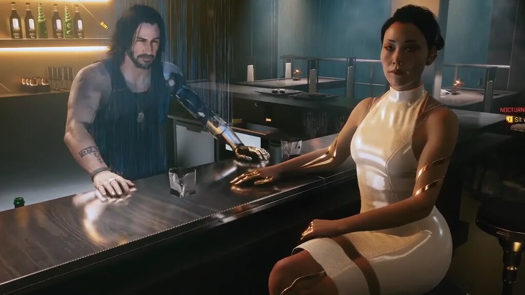 Cyberpunk 2077 se burla de su problema argumental más famoso mientras Hanako sigue esperando 
