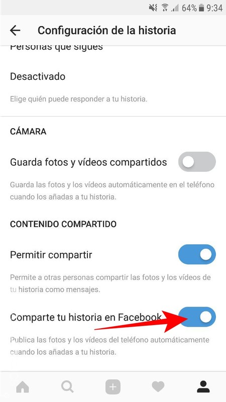 ▷ Cómo compartir una historia de Instagram en Facebook