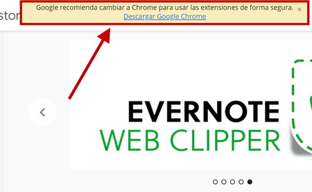 Google está empezando a mostrar 'avisos' a los usuarios de Microsoft Edge para intentar convencerlos de pasarse a Chrome