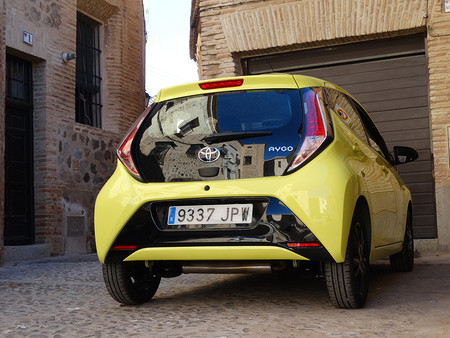 Trasera Prueba Toyota Aygo Exterior
