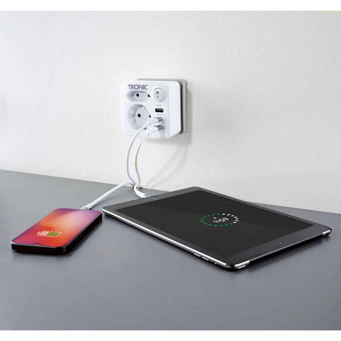 Adaptador para enchufes