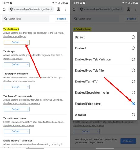 Google Chrome のオファーを追跡する