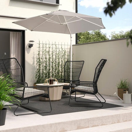 Tallskar Sillon Jardin Antracita