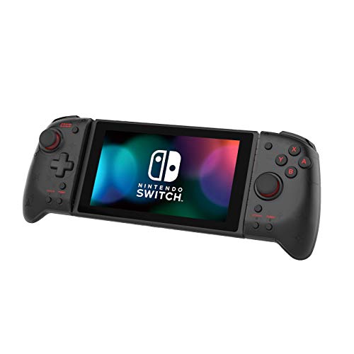 HORI - Mando Split Pad Pro (Negro) para modo portátil (Nintendo Switch) - Licencia oficial