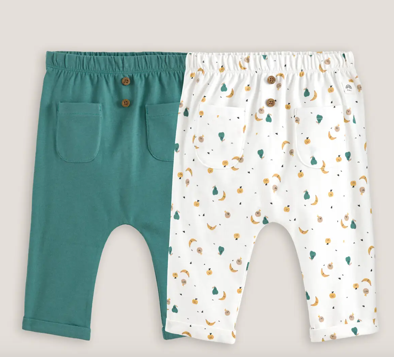 Lote de 2 pantalones árabes de algodón