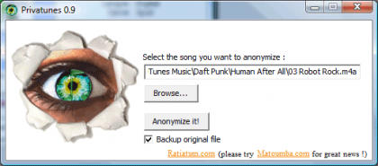 PrivaTunes, para "anonimizar" las canciones compradas en iTunes